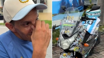 “Tenía el billete para arreglarme la jeta y me fui a ver a Messi”: el relato de un hincha argentino antes del Mundial que hizo furor