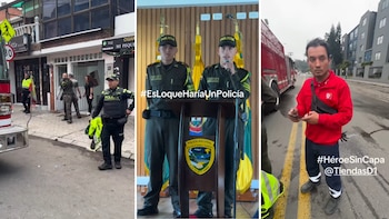 Auxiliares de Policía arriesgaron su