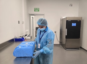 El modelo permite a hospitales y clínicas externalizar procesos de esterilización sin invertir en infraestructura propia. Cortesía: Meditek