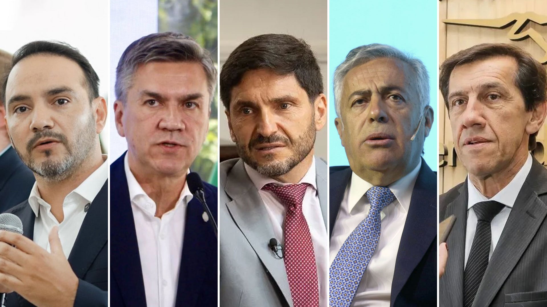 Juan Pablo Valdés, Leandro Zdero, Maximiliano Pullaro, Alfredo Cornejo, Carlos Sadir