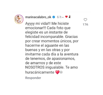 La respuesta de Marina