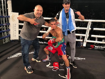 El Puma Martínez, campeón mundial