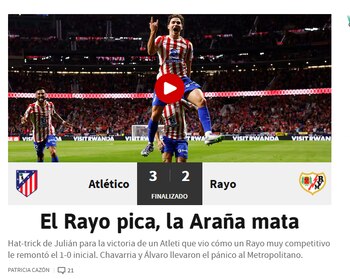 La portada de AS
