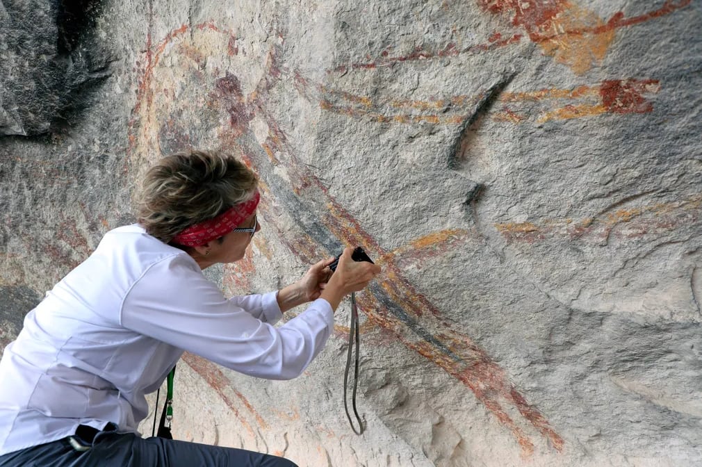 El arte rupestre del río Pecos permanece como testimonio de una tradición visual casi inalterable durante más de cuatro mil años, lo que desafía la idea de una evolución constante en las culturas indígenas de América (Texas State University / Shumla Archaeological Research and Education Center)