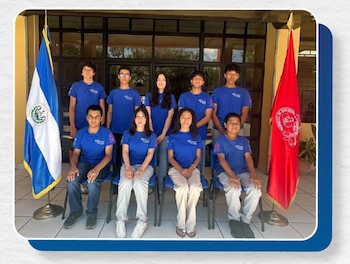El Programa Jóvenes Talento obtuvo para la delegación salvadoreña dos medallas de oro, dos de plata y tres de bronce en la competencia regional de física. (Foto cortesía Programa Jóvenes Talento de El Salvador)