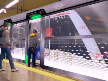 Recreación de las puertas de