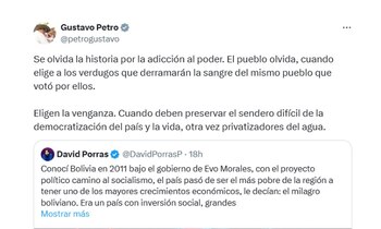 El presidente colombiano afirmó que