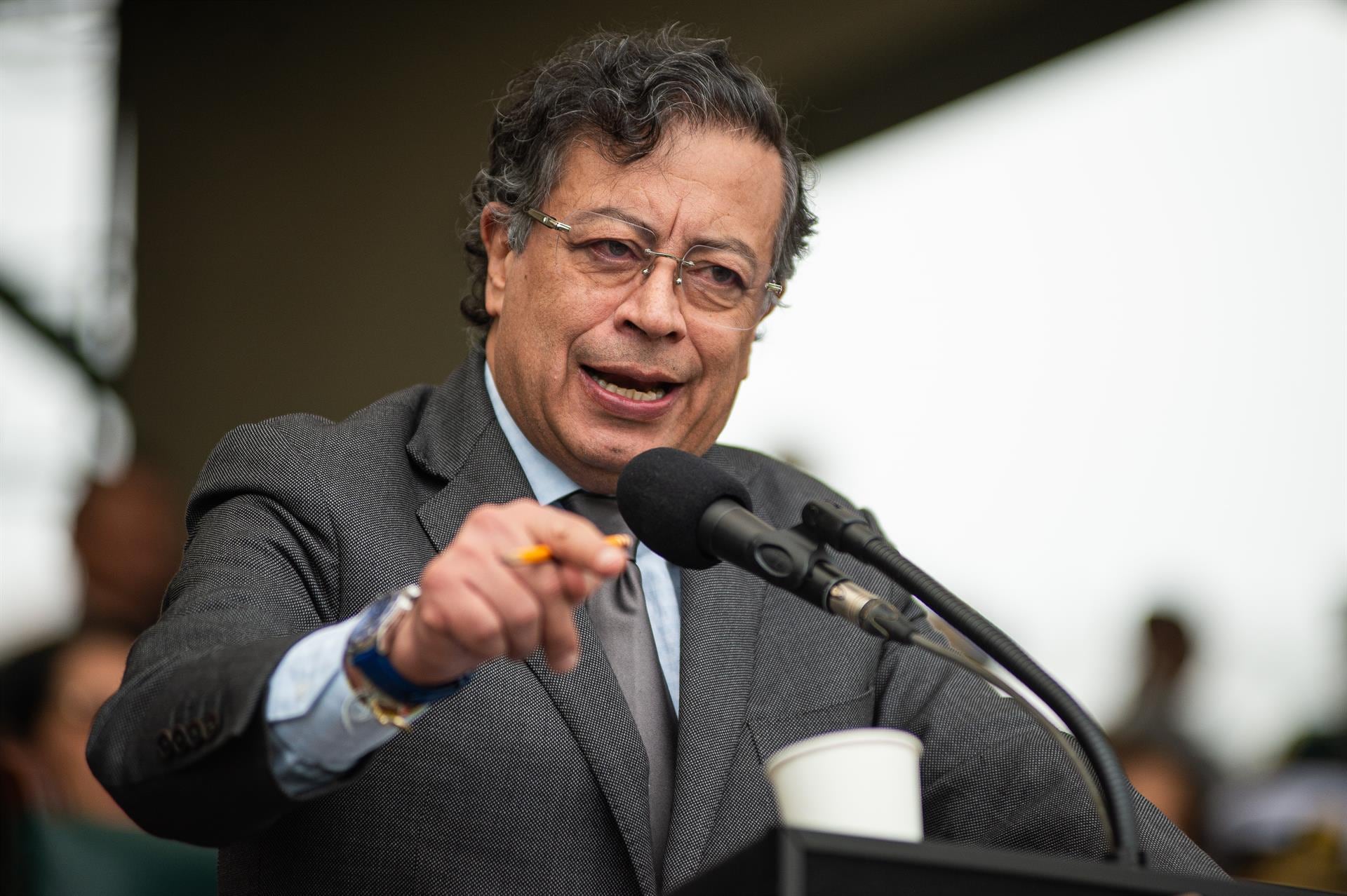 El presidente Gustavo Petro aseguró que la CRC no le importa la reducciónd de la pobreza, de la cual hablaría en la alocución - crédito Presidencia de la República