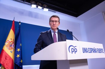 El líder del PP, Alberto