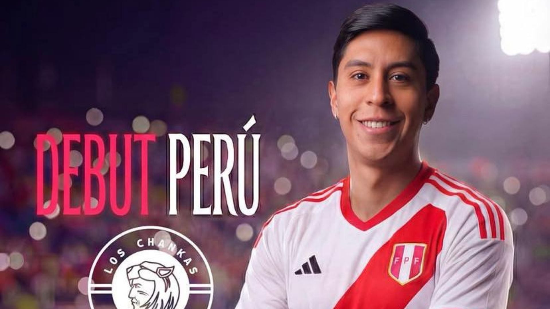 Adrián Quiroz debutó con Perú a sus 26 años. - Crédito: Los Chankas