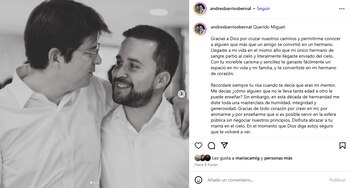 Estas fueron las palabras que