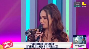 “Estoy embarazada”: Melissa Klug sorprende