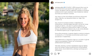 La publicación de Vanina Escudero