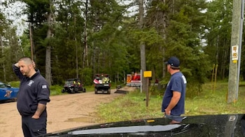 El rescate movilizó a múltiples