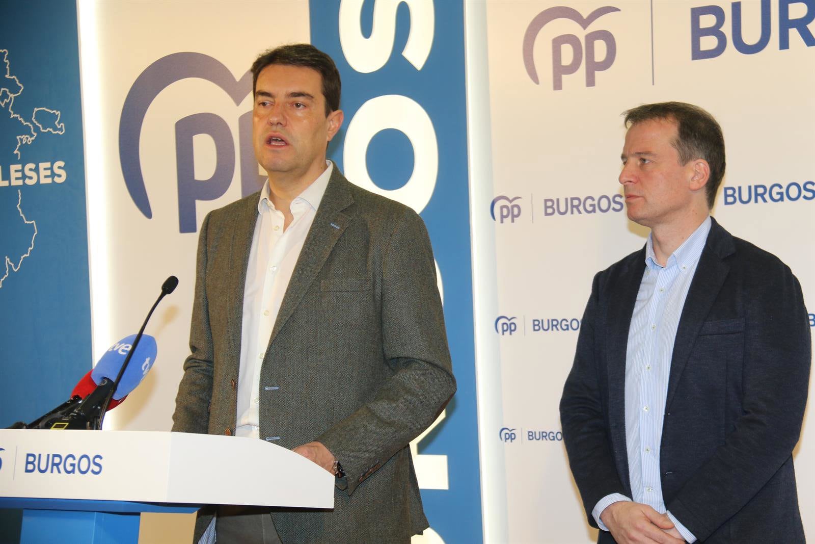 Ibáñez repite como cabeza de lista del PP en Burgos que incluye a la edil Andrea Ballesteros como número dos