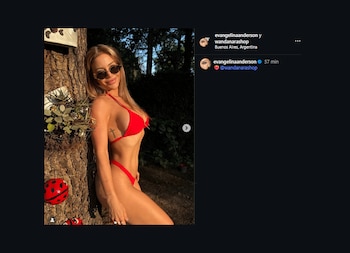 Evangelina Anderson confirmó su soltería