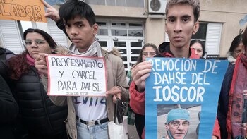 La gente alzó la voz