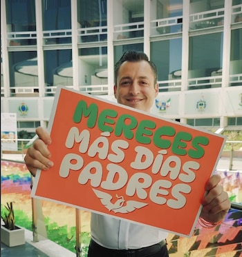 La iniciativa busca que la licencia de paternidad sea de 12 días