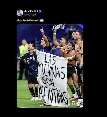 Los mensajes del arco político tras la derrota de la selección argentina ante España en la final del Mundial