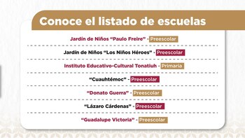 Inicio de clases en Chalco