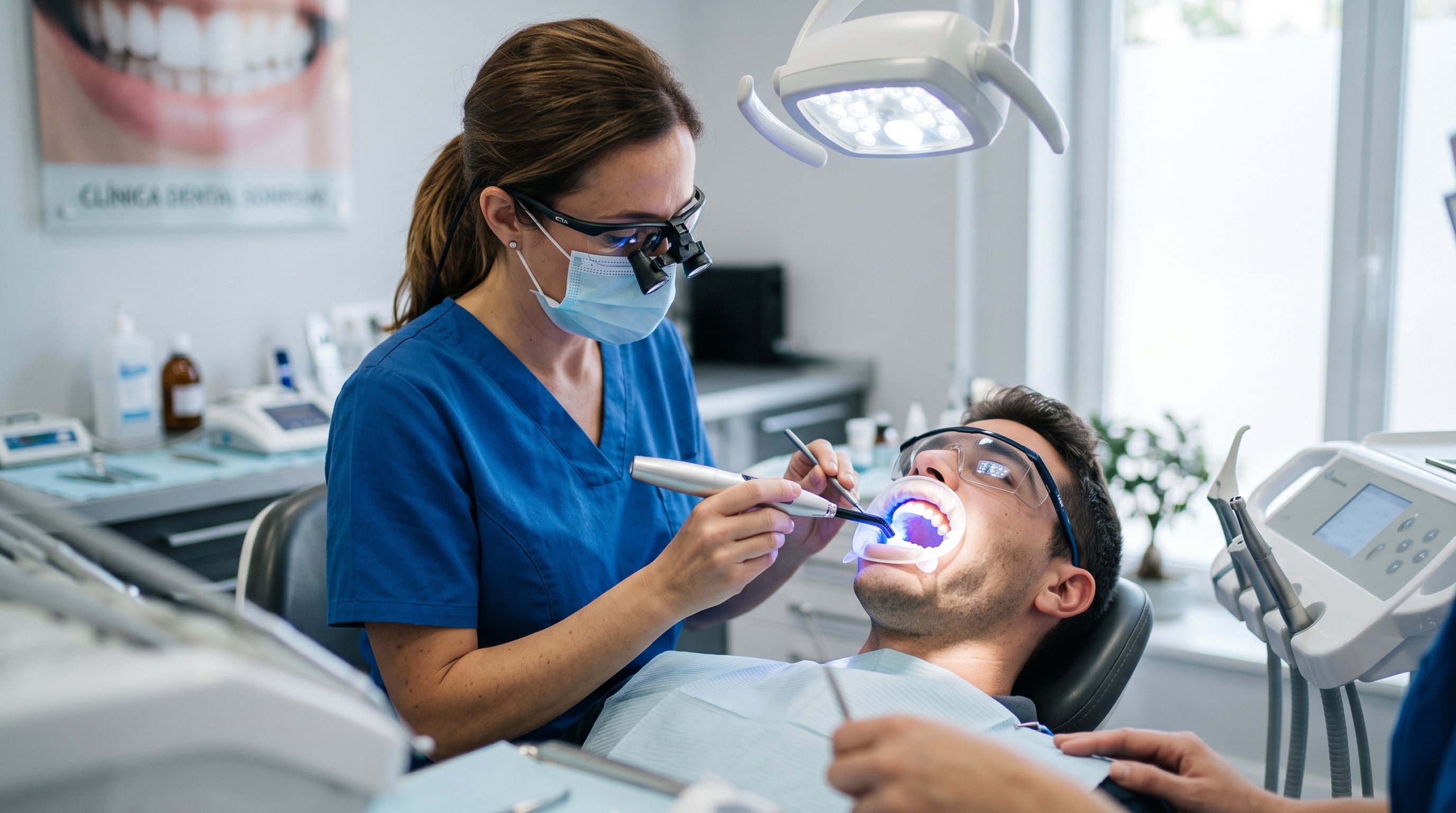 El Servicio Nacional de Salud del Reino Unido (NHS) señala que la forma más segura de realizar un blanqueamiento es acudir a un dentista o utilizar un kit proporcionado por este profesional. (Imagen Ilustrativa Infobae)