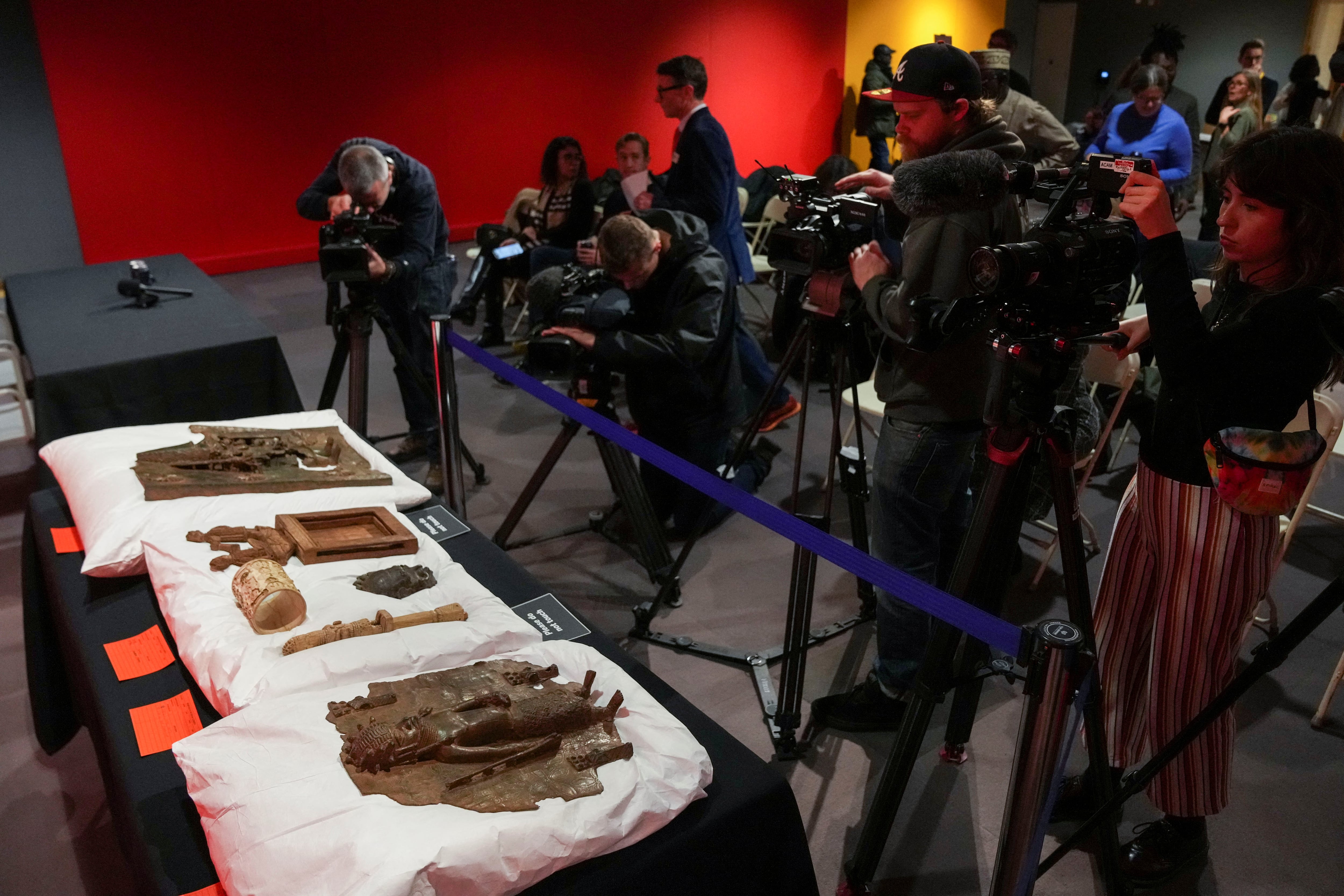 En 2022, el Museo Horniman de Londres devolvió 72 artefactos a Nigeria (REUTERS/Maja Smiejkowska)