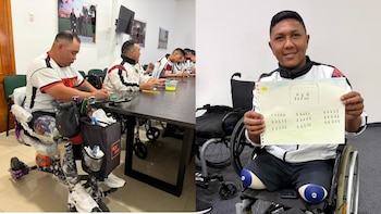 Por medio de dibujos, textos y grabaciones, los militares en recuperación dejan un registro de su legado - crédito suministrado a Infobae