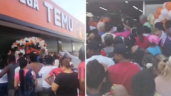 Falsa tienda de Temu generó euforia en Barranquilla: el momento se viralizó en redes sociales
