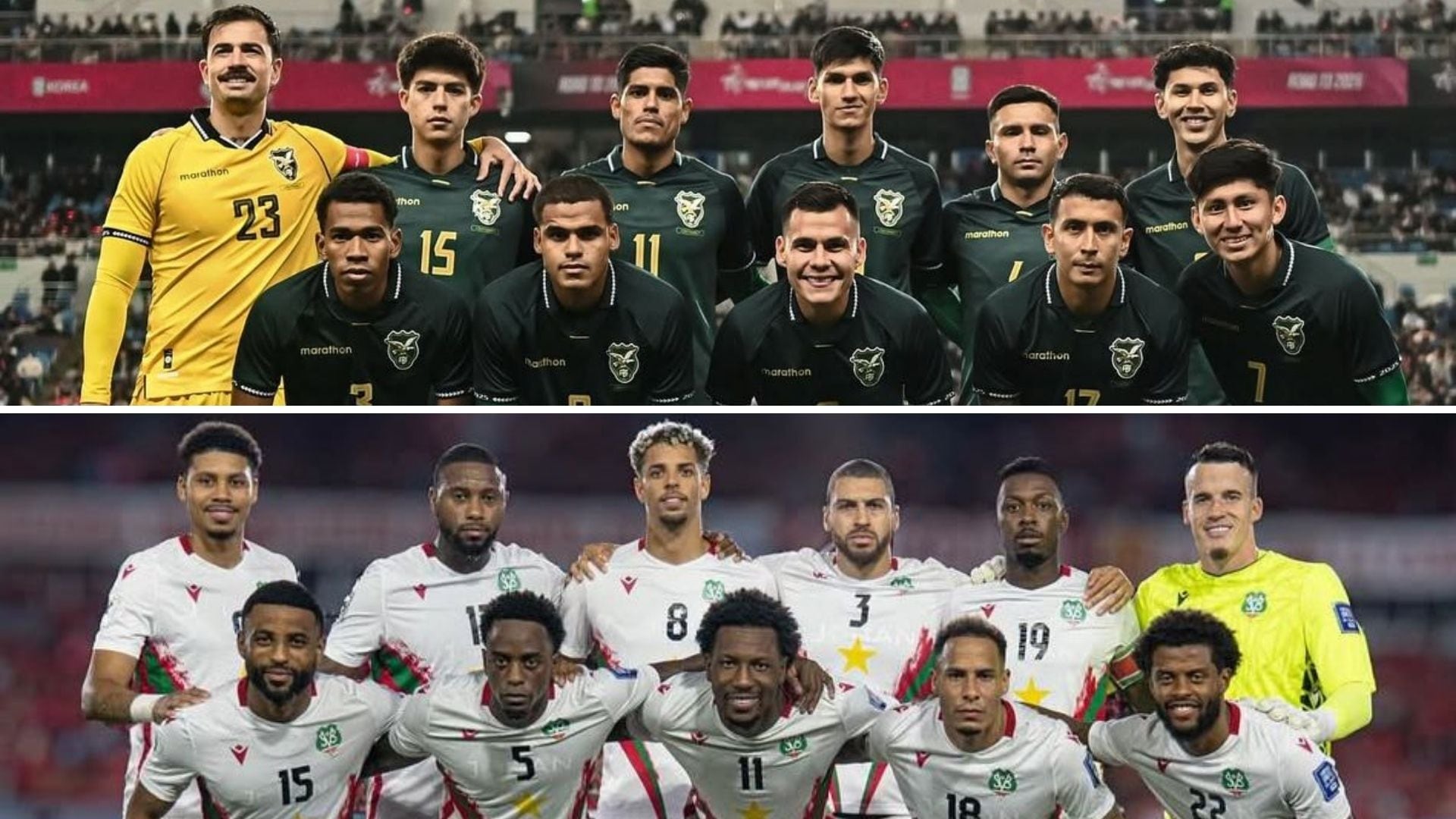 Bolivia vs Surinam: fecha de la semifinal del repechaje para el Mundial 2026.