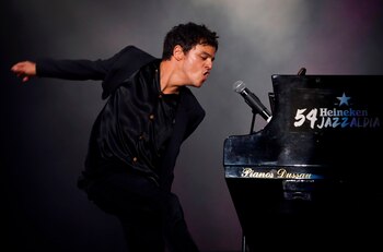 El brit�nico Jamie Cullum. EFE/Javier