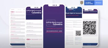 Colombianos vacunados en el exterior: