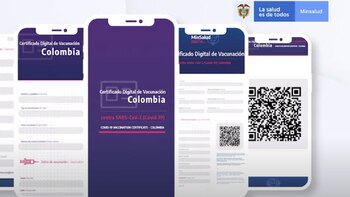 Colombianos vacunados en el exterior: