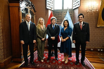 Javier Milei y Keiko Fujimori