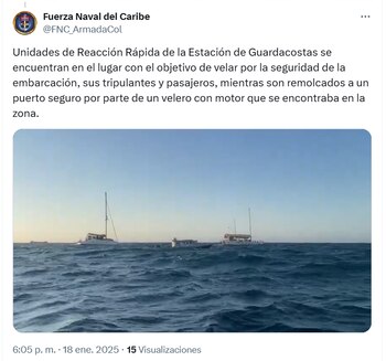 Según reportó la Estación de