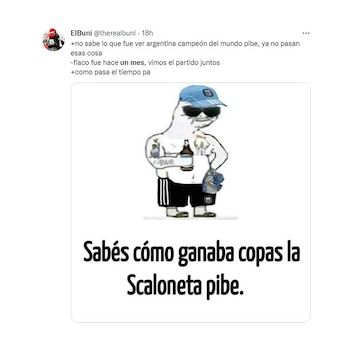 Los mejores memes por el primer mes de Argentina campeón del mundo