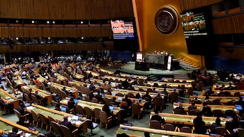 La ONU cerró el año 2025 con una cifra récord de 1560 millones de dólares en cuotas impagas, más del doble que en 2024 (Foto: EFE)