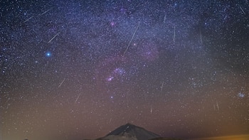 Gemínidas 2025: a qué hora