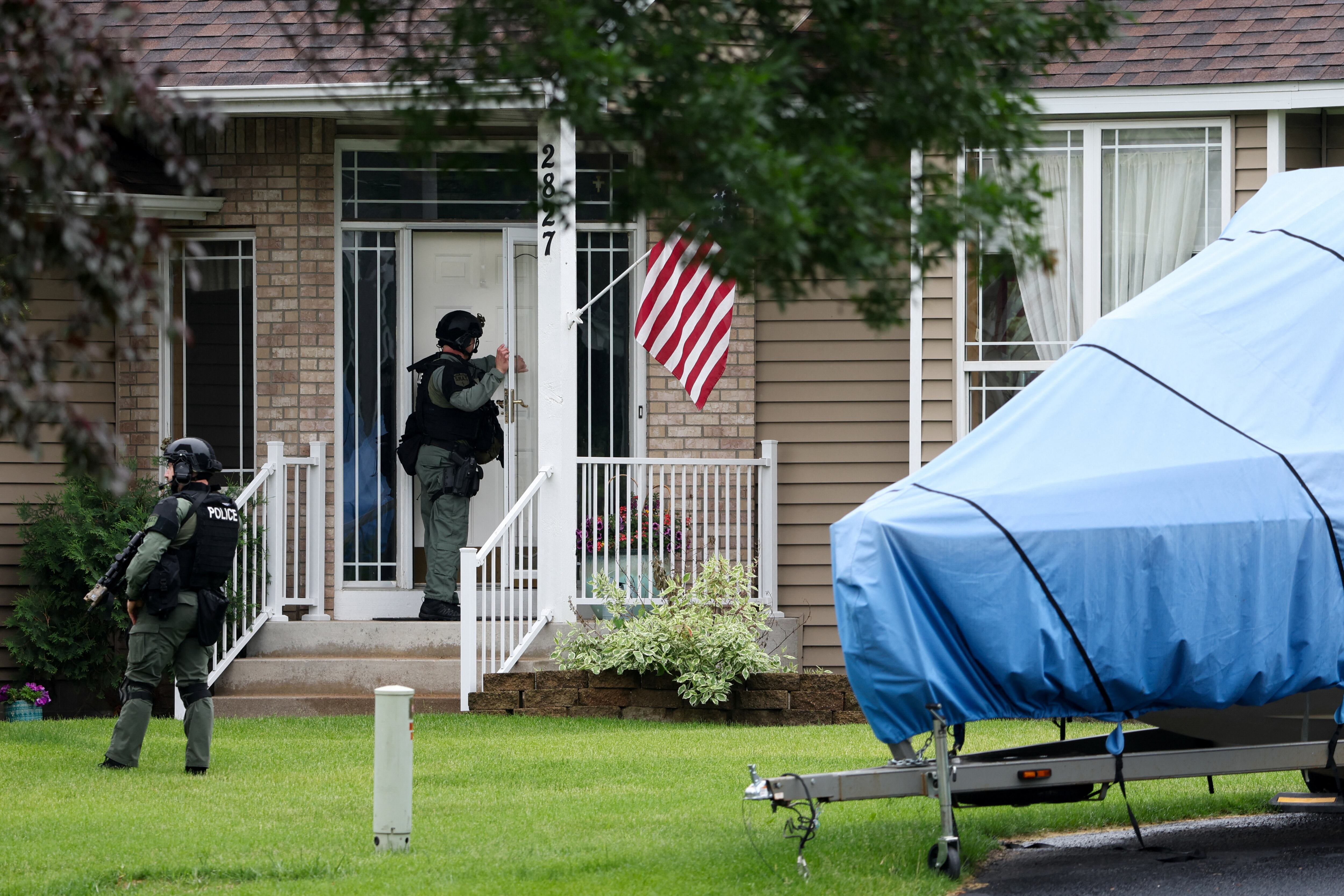 Melissa y Mark Hortman fueron hallados sin vida en su casa de Brooklyn Park; ambos eran figuras conocidas en la política local. (REUTERS/Ellen Schmidt)