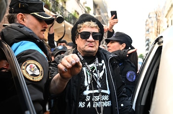 Juicio Pity Álvarez - salida