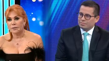 Magaly Medina y su abogado hacen anuncio en vivo: “Se viene cartas notariales y querellas”. (Captura: Magaly TV La Firme)