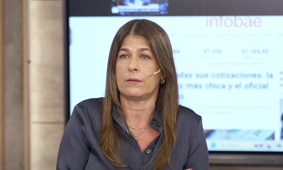 La senadora larretista Guadalupe Tagliaferri