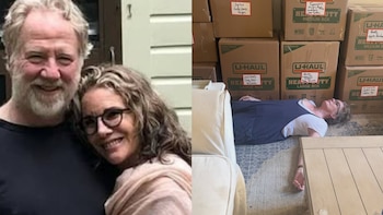 Melissa Gilbert se muda de Nueva York en medio de las acusaciones de abuso sexual infantil contra su esposo Timothy Busfield