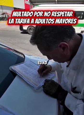 El operador fue señalado por no aplicar el descuento correspondiente y su caso se suma a las sanciones contra transportistas que incumplen la tarifa preferencial.