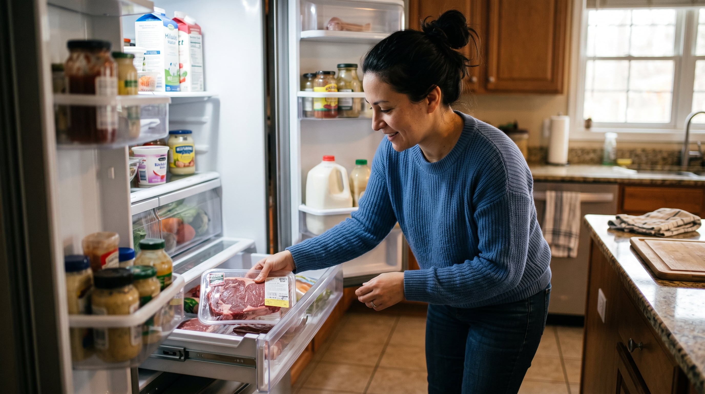 La carne ofrece humedad, proteínas y nutrientes que facilitan el desarrollo de microorganismos. (Imagen Ilustrativa Infobae)