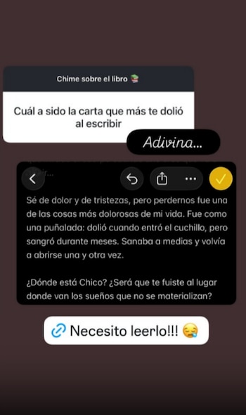 La barranquillera habló de la