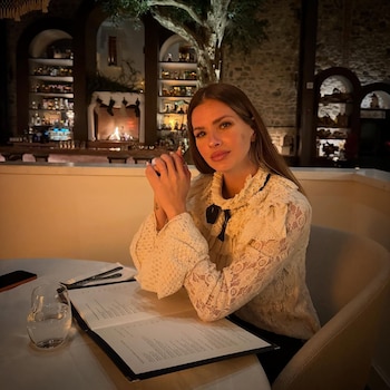 El look sobrio de la