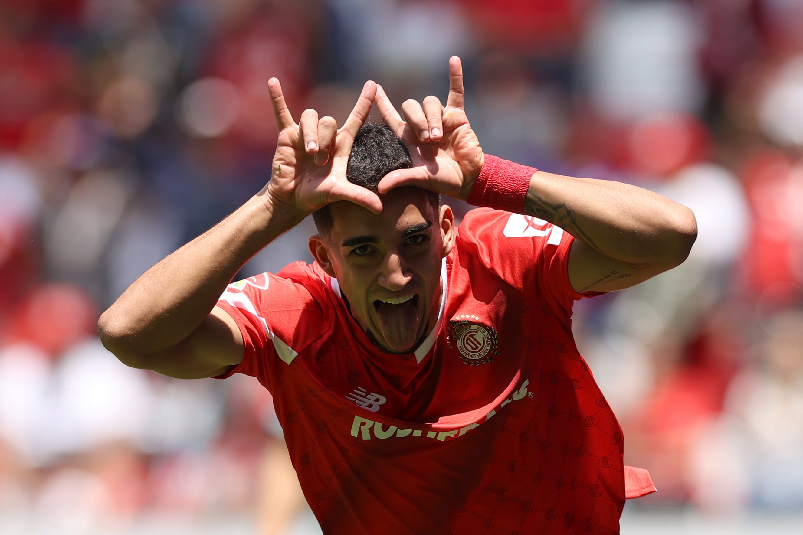 La regularidad de Pereira ha sido clave en los campeonatos recientes del Toluca, aportando solidez y jerarquía. EFE/ Alex Cruz