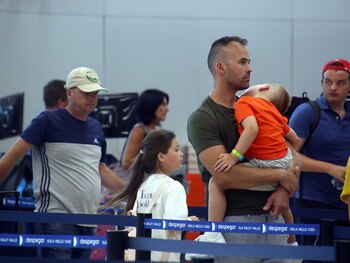 Los ciudadanos pudieron salir del