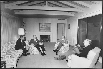 'Winter White House' de Richard Nixon en Key Biscayne, Florida (THE GROSBY GROUP).
