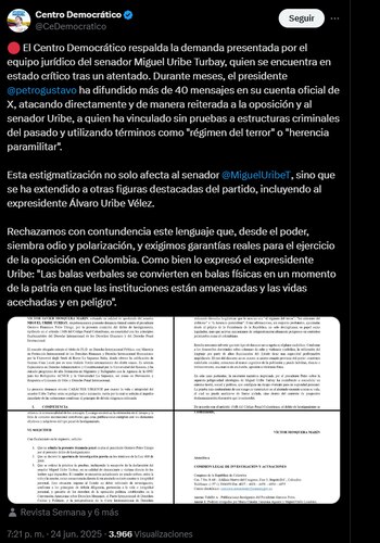 El partido liderado por el